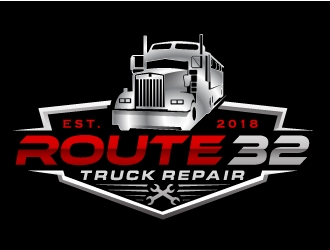 Route 32 Truck Repair  logo design by nexgen