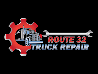 Route 32 Truck Repair  logo design by nona