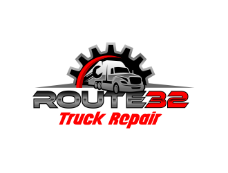 Route 32 Truck Repair  logo design by serprimero