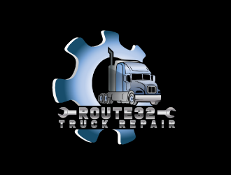 Route 32 Truck Repair  logo design by nona