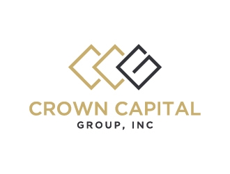 Crown Capital Group, INC logo design by Fear