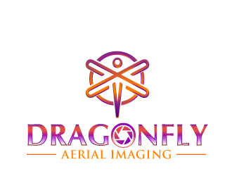 Dragonfly Aerial Imaging logo design by tec343