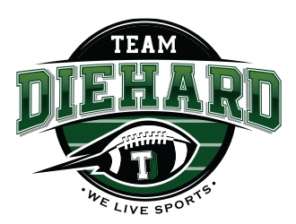 Team Diehard logo design by Eliben