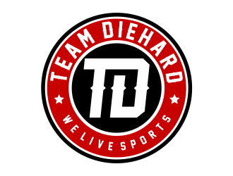 Team Diehard logo design by Girly