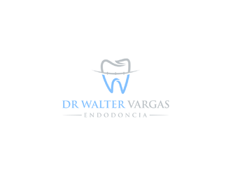 Dr Walter Vargas  Endodoncia or  Dr. Walter Vargas Especialista en Endodoncia logo design by ndaru