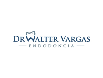 Dr Walter Vargas  Endodoncia or  Dr. Walter Vargas Especialista en Endodoncia logo design by Janee