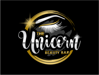 The Unicorn Beauty Bar logo design by Girly