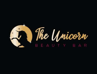 The Unicorn Beauty Bar logo design by Suvendu