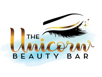 The Unicorn Beauty Bar logo design by shere