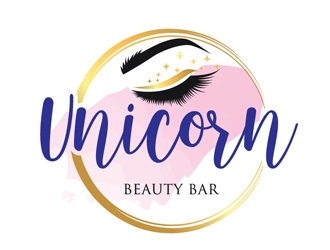 The Unicorn Beauty Bar logo design by shere