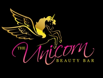 The Unicorn Beauty Bar logo design by shere