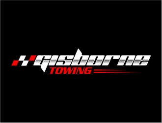 Gisborne Towing logo design by Girly