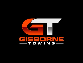 Gisborne Towing logo design by labo