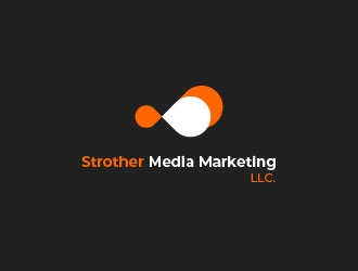 Strother Media Marketing, LLC. logo design by N1one