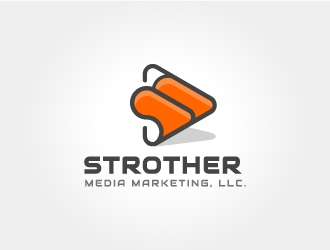 Strother Media Marketing, LLC. logo design by dgenzdesigns