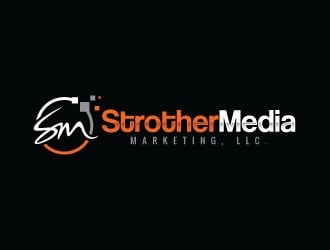 Strother Media Marketing, LLC. logo design by sanworks