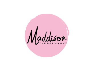 Maddison The Pet Nanny logo design by RIANW