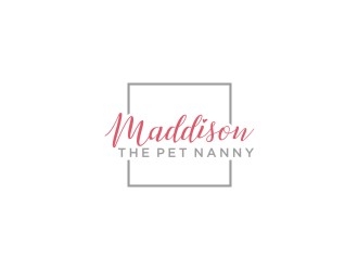 Maddison The Pet Nanny logo design by bricton