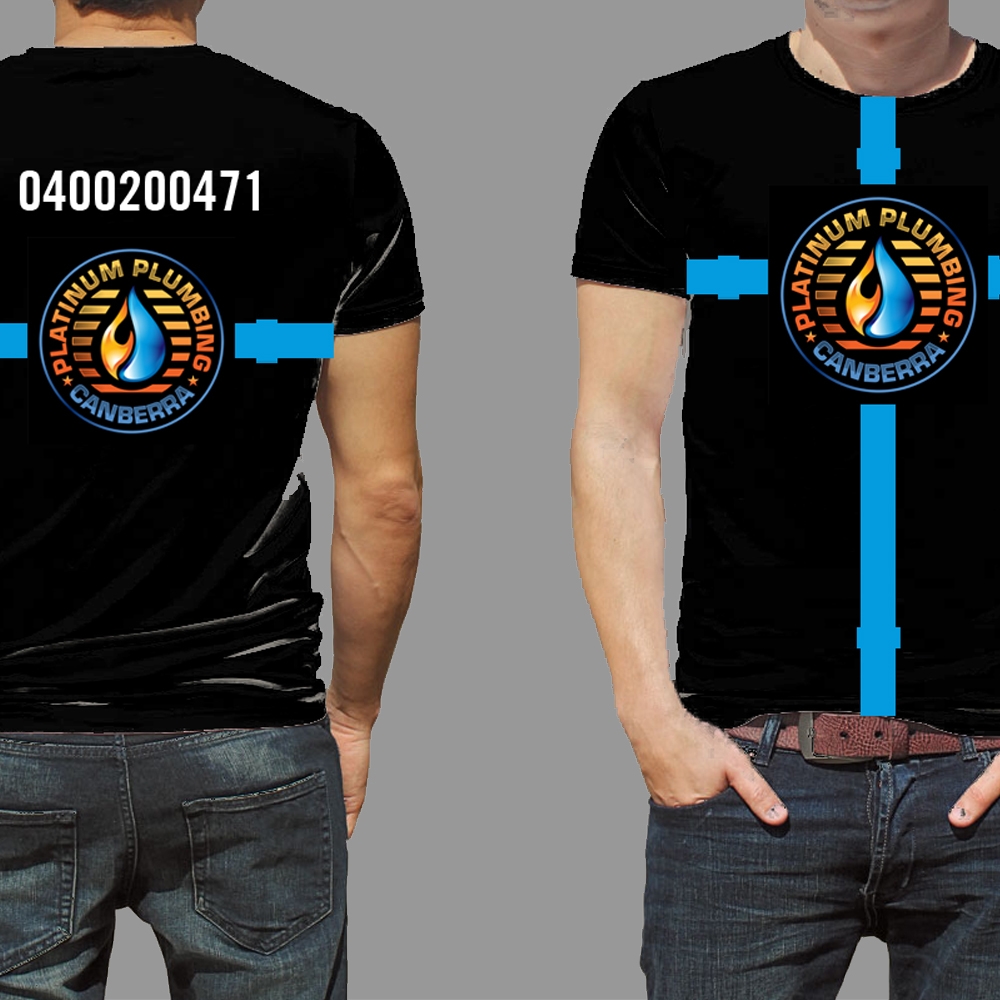 Platinum Plumbing Canberra logo design by Foxcody