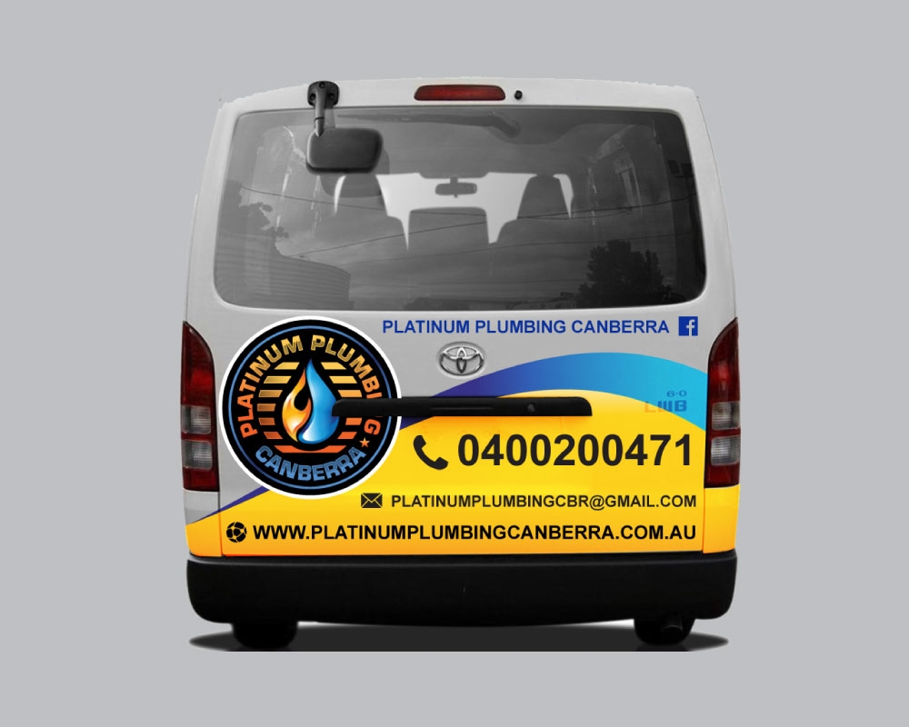 Platinum Plumbing Canberra logo design by Boomstudioz