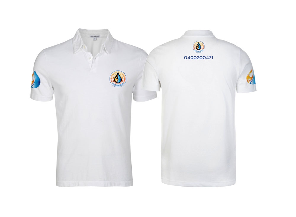 Platinum Plumbing Canberra logo design by Manolo