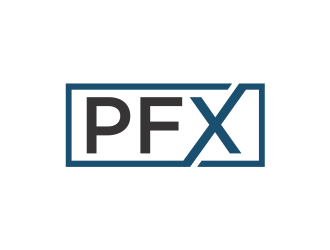 PFx logo design by evdesign