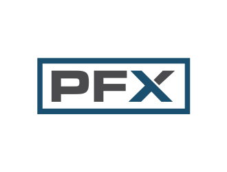 PFx logo design by evdesign