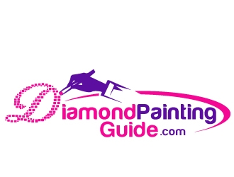 DiamondPaintingGuide.com logo design by PMG