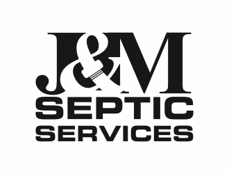 J & M Septic Services logo design by Mahrein