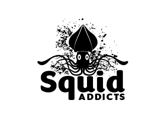 Squid Addicts logo design by josephope