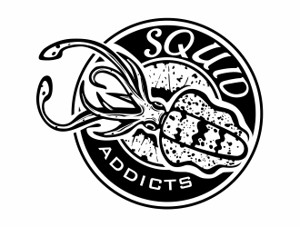 Squid Addicts logo design by Eko_Kurniawan