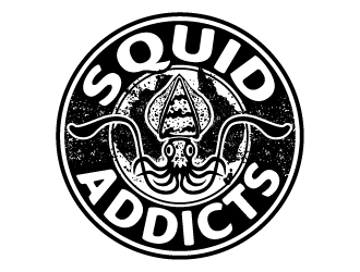 Squid Addicts logo design by josephope