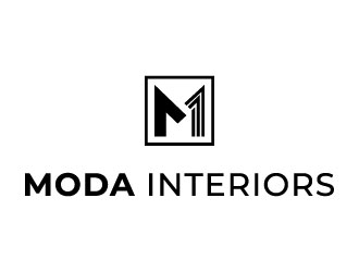 Moda Interiors logo design by pixalrahul