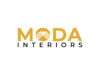 Moda Interiors logo design by pixalrahul