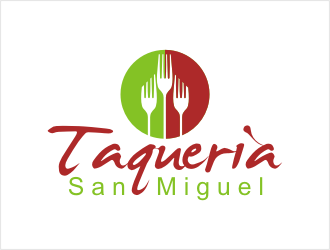 Taqueria San Miguel  logo design by bunda_shaquilla