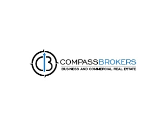 Compass Brokers, Business and Commercial Real Estate logo design by usef44