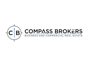 Compass Brokers, Business and Commercial Real Estate logo design by nurul_rizkon
