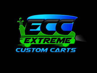 Extreme Custom Carts logo design by megalogos