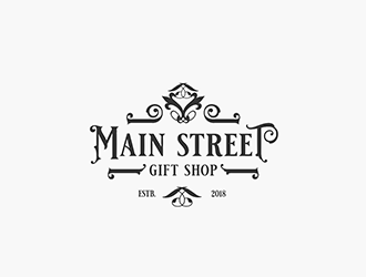 Little Gift Shop on Main  Or Main Street Gift Co logo design by wonderland
