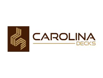 Carolina Decks logo design by aldesign