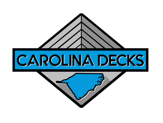 Carolina Decks logo design by megalogos