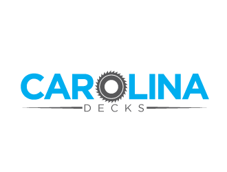 Carolina Decks logo design by riezra