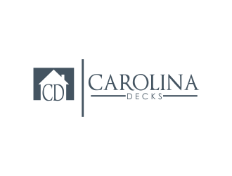 Carolina Decks logo design by giphone