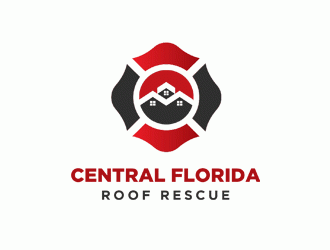 Central Florida Roof Rescue logo design by DonyDesign