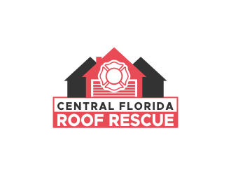 Central Florida Roof Rescue logo design by Akli