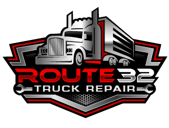 Route 32 Truck Repair  logo design by THOR_