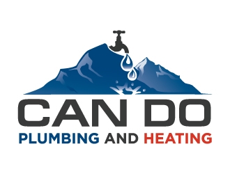 Can Do Plumbing and Heating logo design by Boomstudioz