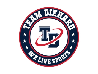 Team Diehard logo design by MarkindDesign