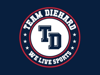 Team Diehard logo design by MarkindDesign