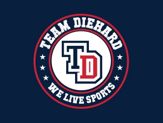 Team Diehard logo design by MarkindDesign